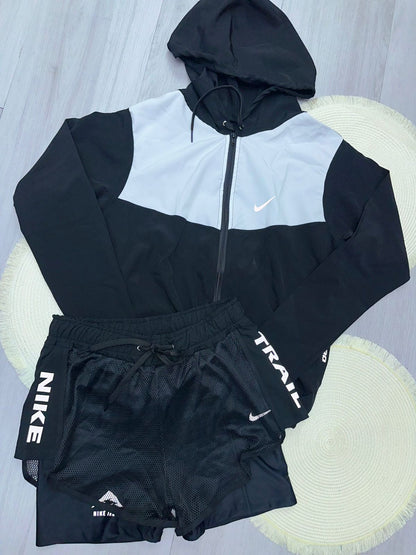 🏃‍♀️ Set Deportivo con Chaqueta y Short – Movimiento con Estilo